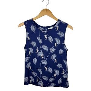 Piamita Monkey Print Silk Top